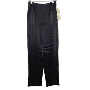 Nahdree Lifestyle Black Satin Pants Size 8